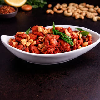 Jeedipappu Chicken Pakodi (Cashew Chicken Pakodi)